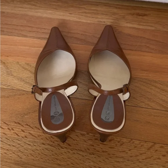 GCI‎ Collection Elegant Brown  Sling back pumps - Picture 2 of 5